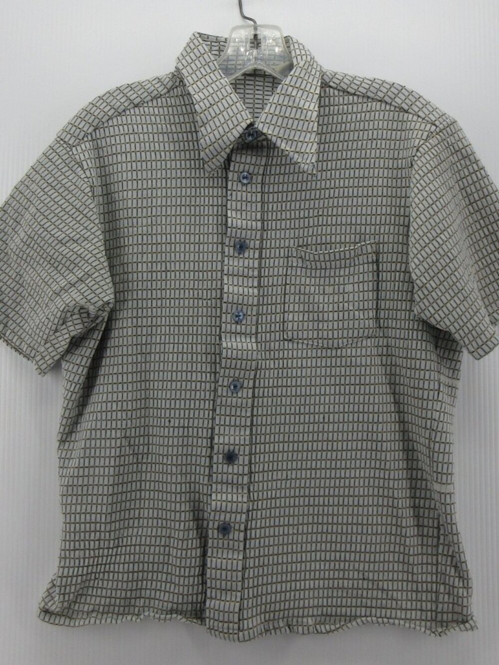 VINTAGE Mac Phergus Shirt Small 70s 80s Leisure Disco Mod USA Made